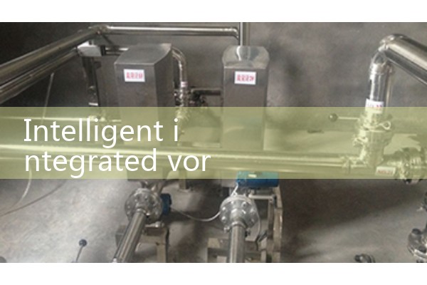 Intelligent integrated vortex flowmeter